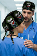 JKR Desenli Unisex Cerrahi Bone Hemşire ve Doktor Bone - JKR