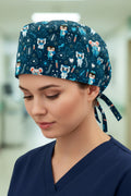 Animals Doktor Desenli Unisex Cerrahi Bone Hemşire ve Doktor Bone - Animals Doktor